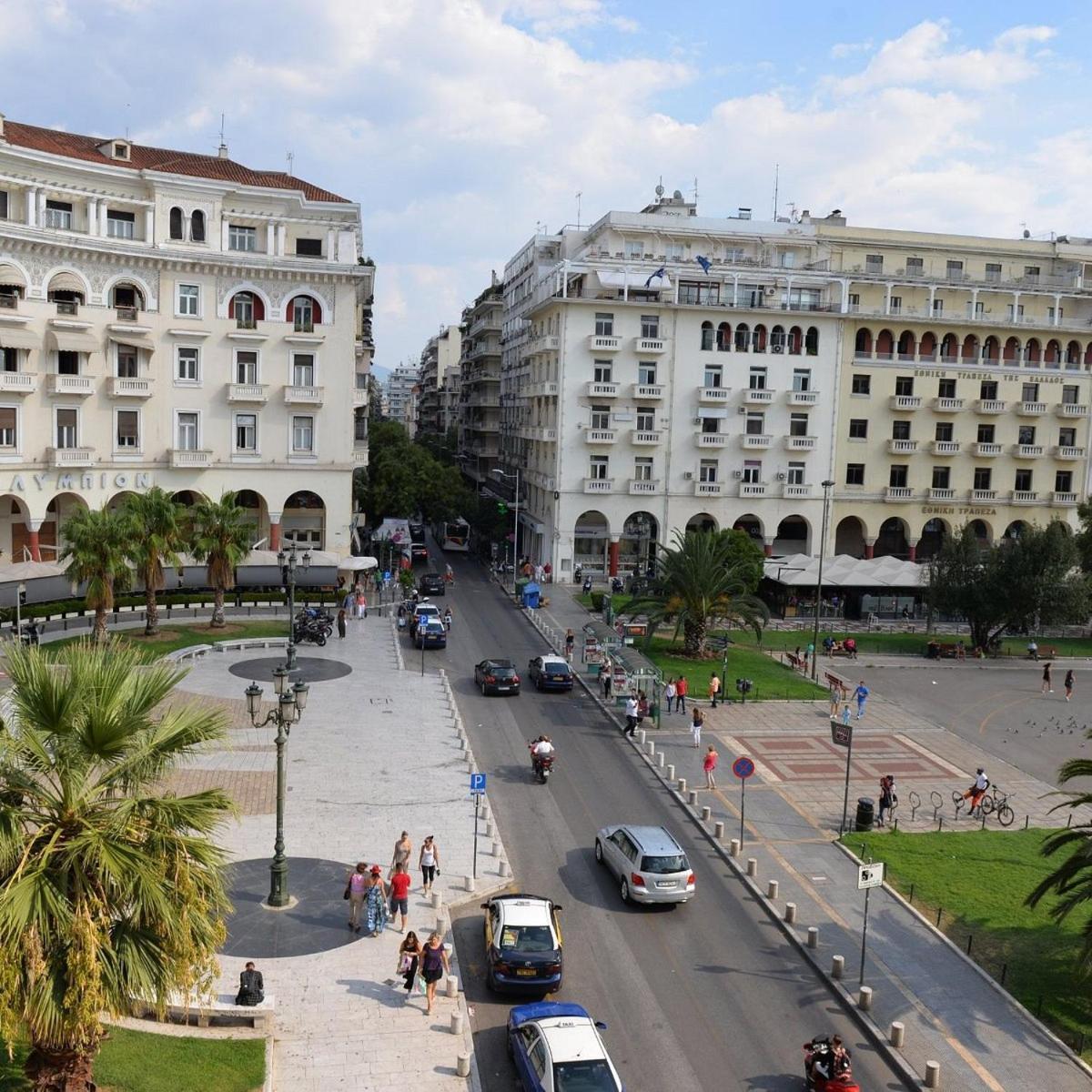 Lovely Apartment In The Heart Of Thessaloniki Center Экстерьер фото